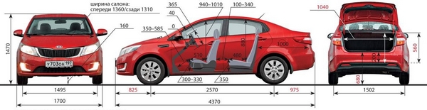 Новый Kia Rio 2012 - фото, характеристики, цены